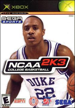 NCAA College Basketball 2K3 (Xbox) by Sega Box Art