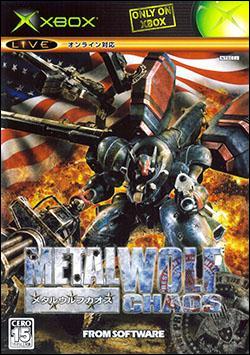 Metal Wolf Chaos (Xbox) by From Software Box Art