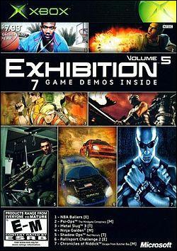 Exhibition: Volume 5 (Xbox) by Microsoft Box Art