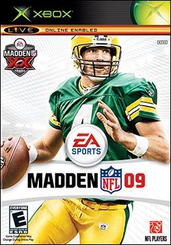 Madden NFL 09 (Xbox) by Electronic Arts Box Art