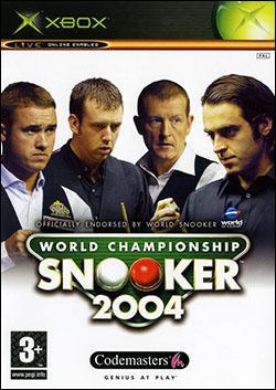 World Championship Snooker 2004 (Xbox) by Codemasters Box Art