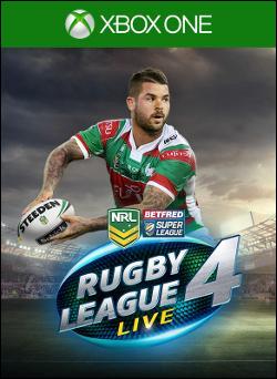 Rugby League Live 4 (Xbox One) by Microsoft Box Art