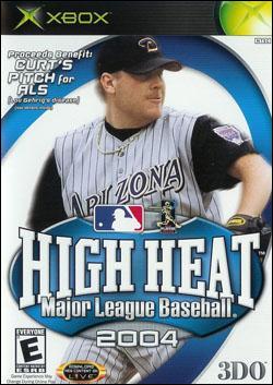 High Heat Baseball 2004 (Xbox) by 2K Games Box Art