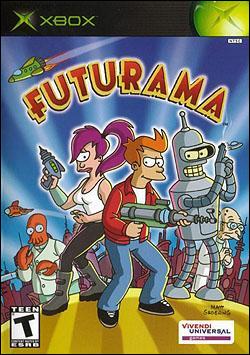 Futurama (Xbox) by Vivendi Universal Games Box Art