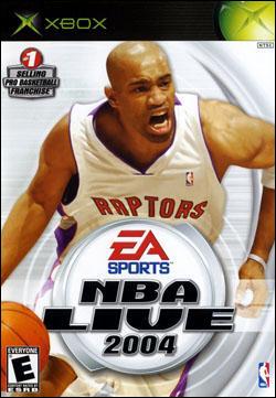 NBA Live 2004 (Xbox) by Electronic Arts Box Art