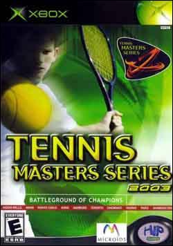 Tennis Masters Series 2003 Box art