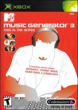 MTV Music Generator 3: This is the Remix (Xbox) by Codemasters Box Art