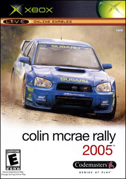 Colin McRae Rally 2005 (Xbox) by Codemasters Box Art