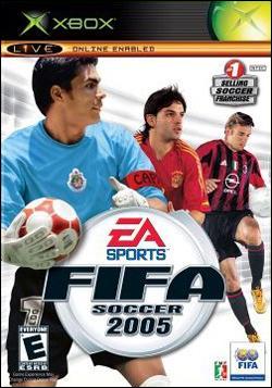 FIFA Soccer 2005 (Xbox) by Electronic Arts Box Art