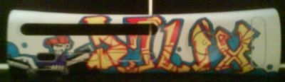 This is a custom plate made by XBA member Ohsay for dj lix.