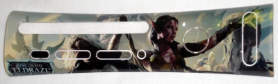 This faceplate features Sorin and Liliana from the Magic The gathering game: Rise of the Eldrazi.