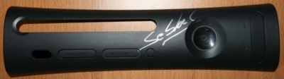 This is an OEM Elite faceplate featuring the signature of WRC champion Sebastian Loeb.