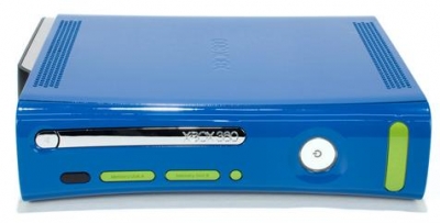 This faceplate is part of a console created by Colorware.