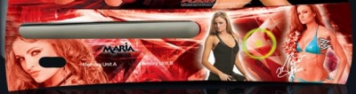 This plate features WWE star Maria. It comes as a single faceplate and skins. The plates are sold by gameongames.net.