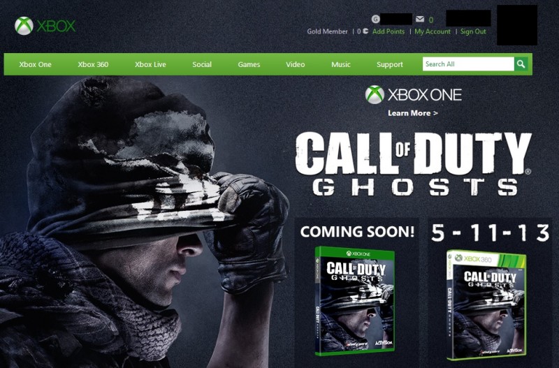 Call of Duty: Ghosts gives up the ghost on on Xbox One release date? -  XboxAddict News