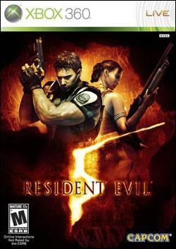 Resident Evil 5 (Xbox 360) by Capcom Box Art