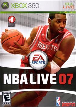 NBA Live 07 (Xbox 360) by Electronic Arts Box Art