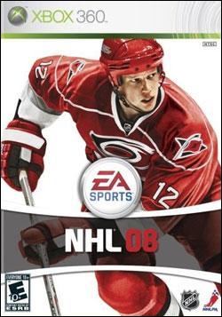 NHL 08 (Xbox 360) by Electronic Arts Box Art