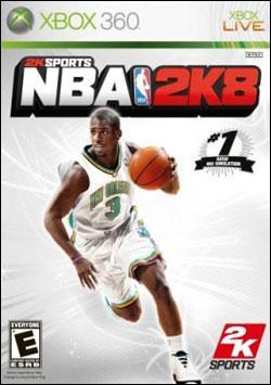 NBA 2K8 (Xbox 360) by 2K Games Box Art