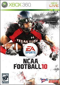 NCAA Football 10 (Xbox 360) by Electronic Arts Box Art