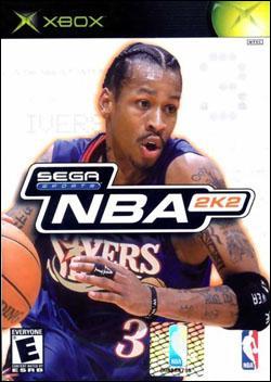 NBA 2K2 (Xbox) by Sega Box Art