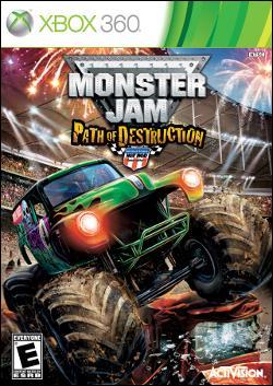 Monster Jam: Path of Destruction (Xbox 360) by Activision Box Art