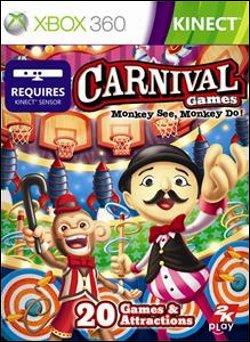 Carnival Games: Monkey See, Monkey Do  (Xbox 360) by Microsoft Box Art