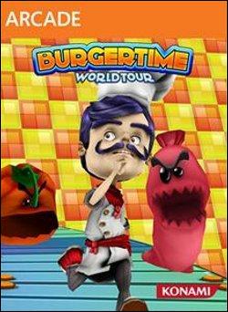 BurgerTime World Tour (Xbox 360 Arcade) by Microsoft Box Art