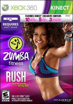 Zumba Fitness Rush (Xbox 360) by Majesco Box Art