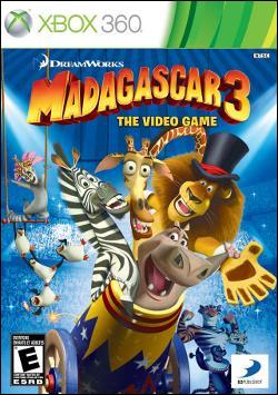 Madagascar 3: The Video Game (Xbox 360) by D3 Publisher Box Art