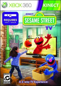 Kinect Sesame Street T.V. (Xbox 360) by Microsoft Box Art