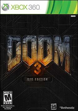 Doom 3 BFG Edition (Xbox 360) by Bethesda Softworks Box Art