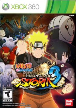 Naruto Shippuden: Ultimate Ninja Storm 3 (Xbox 360) by Namco Bandai Box Art