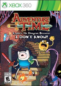 Adventure Time: Explore the Dungeon Because I DON' (Xbox 360) by D3 Publisher Box Art