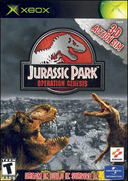 Jurassic Park: Operation Genesis (Xbox) by Vivendi Universal Games Box Art