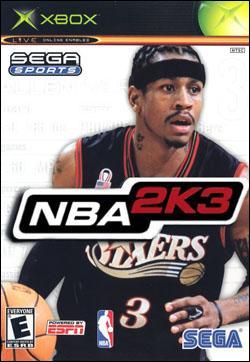 NBA 2K3 (Xbox) by Sega Box Art