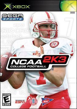 NCAA College Football 2K3 (Xbox) by Sega Box Art