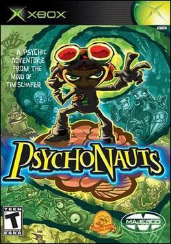 Psychonauts (Xbox) by Majesco Box Art