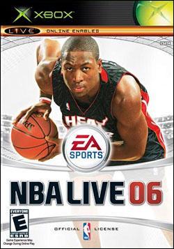 NBA Live 06 (Xbox) by Electronic Arts Box Art