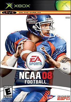 NCAA Football 08 (Xbox) by Electronic Arts Box Art