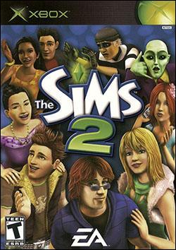 The Sims 2 (Xbox) by Electronic Arts Box Art