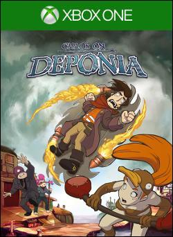 Chaos on Deponia (Xbox One) by Microsoft Box Art