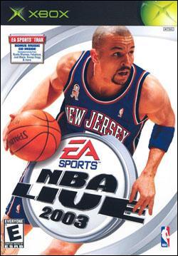 NBA Live 2003 (Xbox) by Electronic Arts Box Art