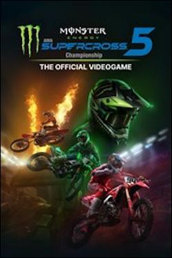 Monster Energy Supercross - The Official Videogame 5 Box art