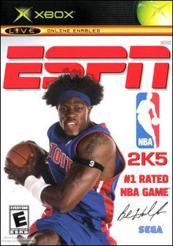 ESPN NBA 2K5 (Xbox) by Sega Box Art