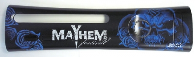 This faceplate is based on the Rockstar Drinks Mayhem Festival.