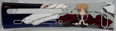this is a custom printed faceplate featuring characters from the anime Full Metal Alchemist.
