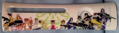This is a custom printed faceplate featuring artwork from the anime The iDOLM@STER Xenoglossia.