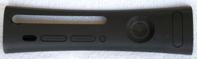 This is the plate that comes on the front of Xbox 360 Elite consoles. It is not available for purchase separately. It is more rare than the OEM Chill White for a number of reasons. There are fewer Elites in the field, and many of those had the overheating issues resolved before they shipped. That means there are fewer being repaired, so there are fewer 