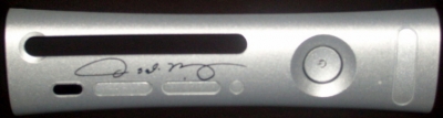 Microsoft Silver plate, autographed by boxer Oscar De La Hoya. Owned by XBA member wicked_d365.